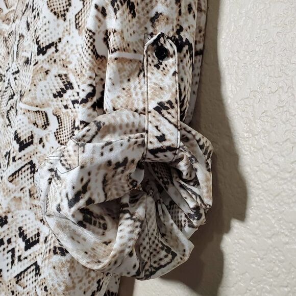 Calvin Klein Utility Ombre Snake Print Tunic 2X - Picture 6 of 9